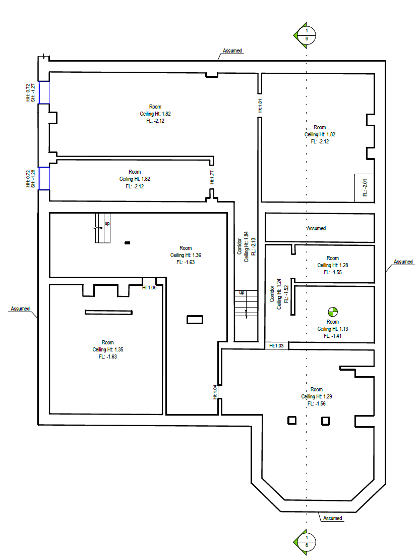 01_Existing Basement Floor
